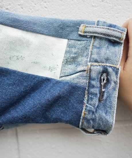 "世界" A World Over Jacket, Rebuild by vintages