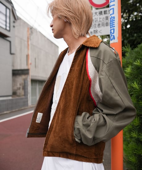 "余白のジャケット 第三装" Jacket with White Space,Rebuild by vintages