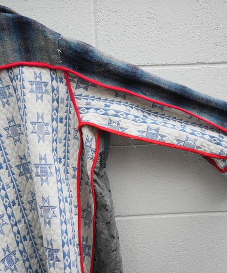 "火とVOIDの上昇気流" Updraft of Fire and VOID Wool Coat, Rebuild by vintages