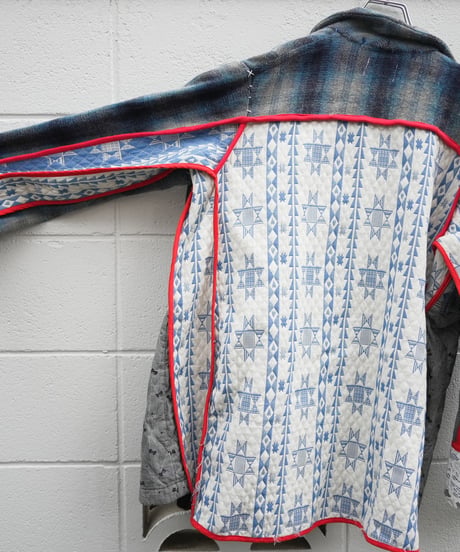 "火とVOIDの上昇気流" Updraft of Fire and VOID Wool Coat, Rebuild by vintages