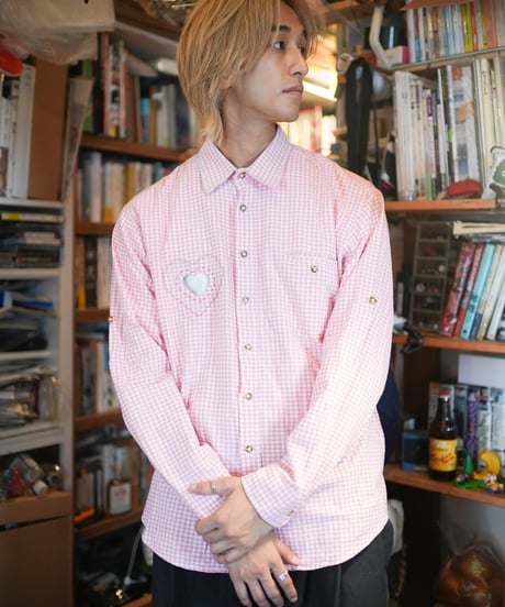 "こころないシャツ 第三色" Heartbreaker shirt, Rebuild by vintages
