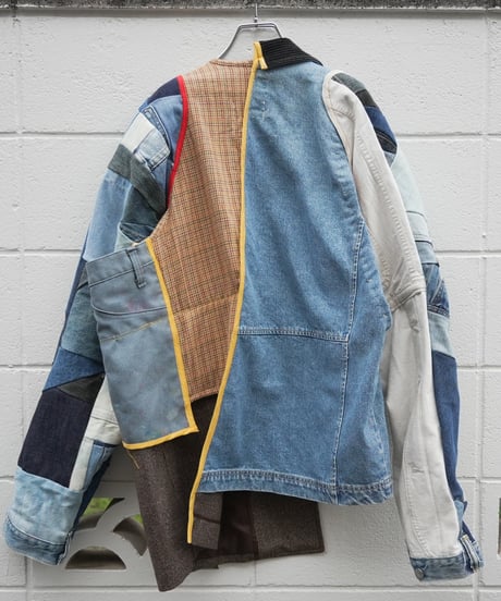 "世界" A World Over Jacket, Rebuild by vintages