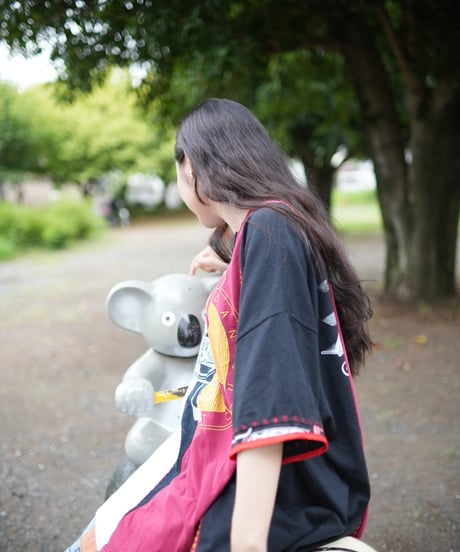 "グッドログアウトのTシャツ" Good Logout T-shirt,Rebuild by vintages