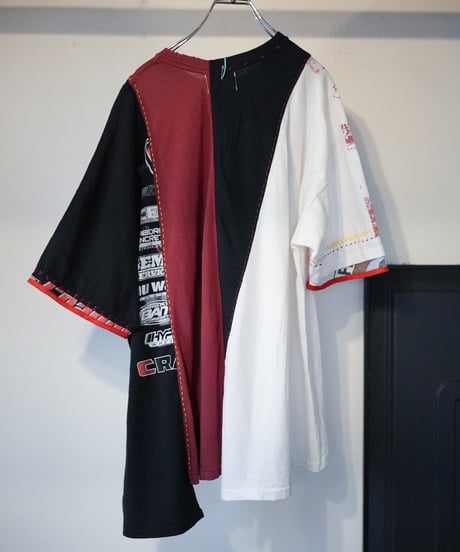 "グッドログアウトのTシャツ" Good Logout T-shirt,Rebuild by vintages