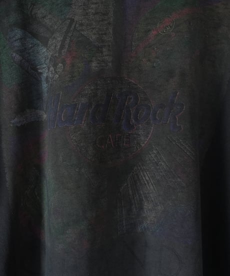"黒い花のTシャツ / 第一色" my own flower T-shirt, patchworked by vintages