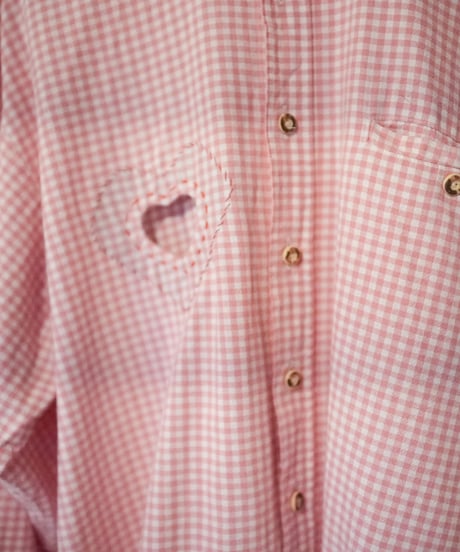 "こころないシャツ 第三色" Heartbreaker shirt, Rebuild by vintages