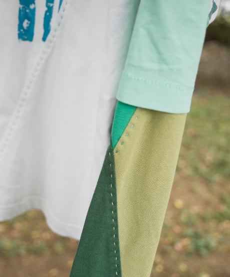 "人間の証明" Proof Long sleeve T-shirt, Rebuild by vintages