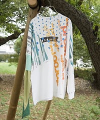 "人間の証明" Proof Long sleeve T-shirt, Rebuild by vintages