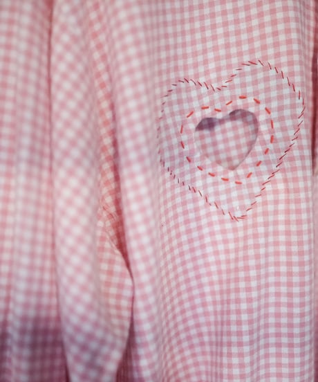 "こころないシャツ 第三色" Heartbreaker shirt, Rebuild by vintages