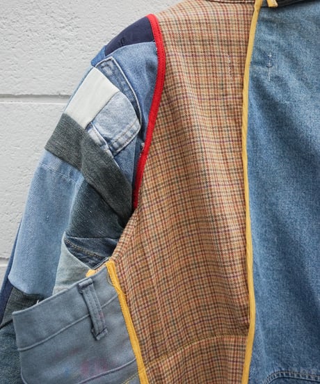 "世界" A World Over Jacket, Rebuild by vintages