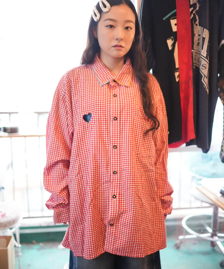 "こころないシャツ 第二色" Heartbreaker shirt, Rebuild by vintages