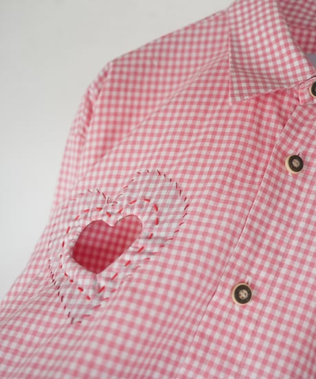 "こころないシャツ" Heartbreaker shirt, Rebuild by vintages