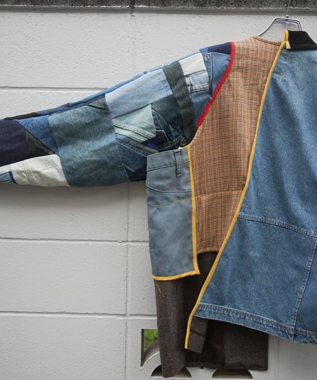 "世界" A World Over Jacket, Rebuild by vintages