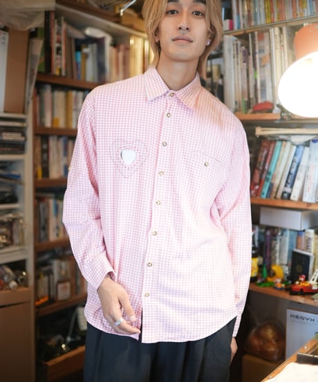 "こころないシャツ 第三色" Heartbreaker shirt, Rebuild by vintages