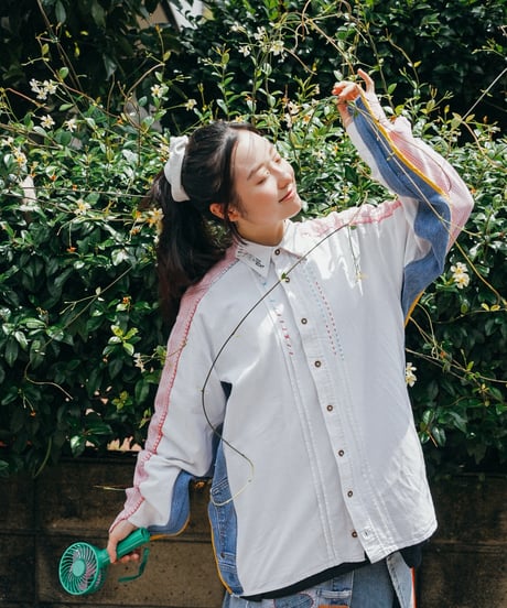 "両A面の恋のシャツ 第三装" Double A-Side Love Shirt,Rebuild by vintages
