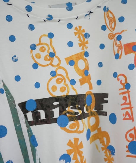 "人間の証明" Proof Long sleeve T-shirt, Rebuild by vintages