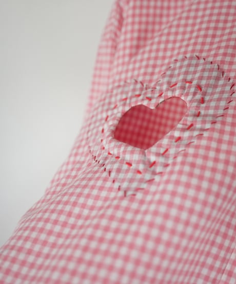 "こころないシャツ" Heartbreaker shirt, Rebuild by vintages