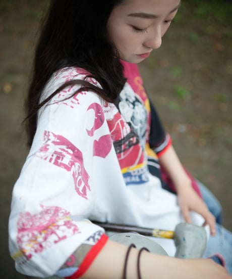 "グッドログアウトのTシャツ" Good Logout T-shirt,Rebuild by vintages