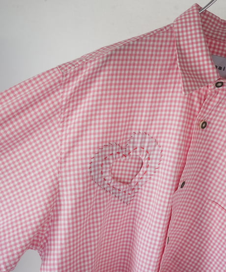 "こころないシャツ" Heartbreaker shirt, Rebuild by vintages