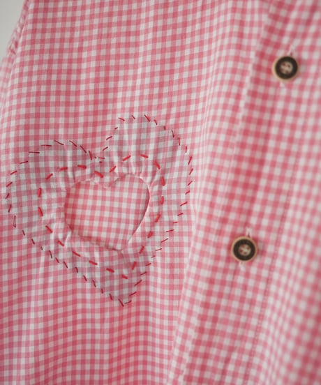 "こころないシャツ" Heartbreaker shirt, Rebuild by vintages
