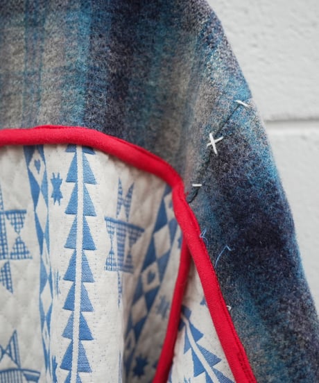 "火とVOIDの上昇気流" Updraft of Fire and VOID Wool Coat, Rebuild by vintages