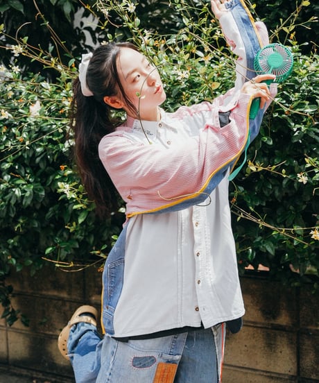 "両A面の恋のシャツ 第三装" Double A-Side Love Shirt,Rebuild by vintages