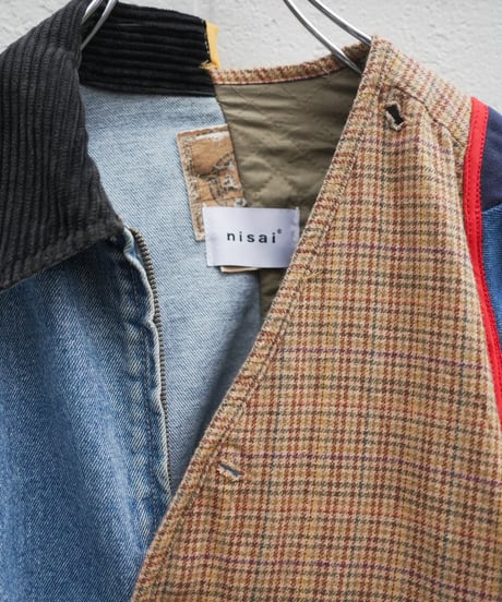 "世界" A World Over Jacket, Rebuild by vintages
