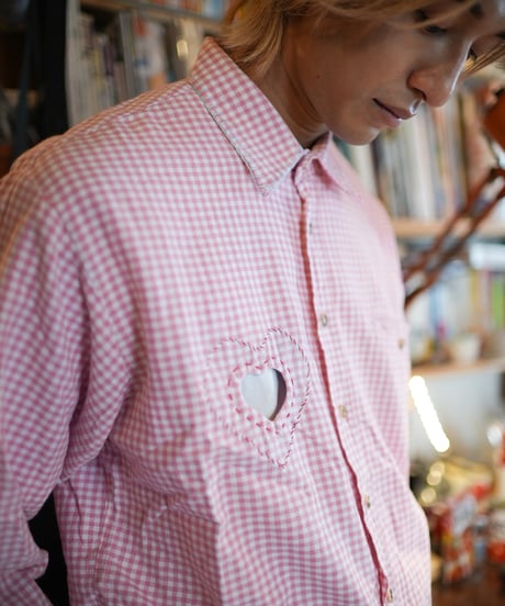 "こころないシャツ 第三色" Heartbreaker shirt, Rebuild by vintages