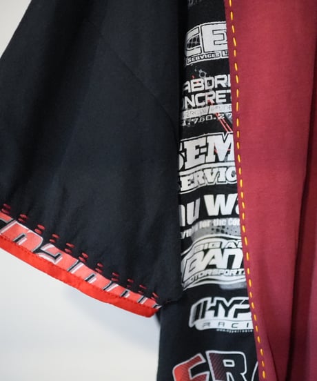 "グッドログアウトのTシャツ" Good Logout T-shirt,Rebuild by vintages