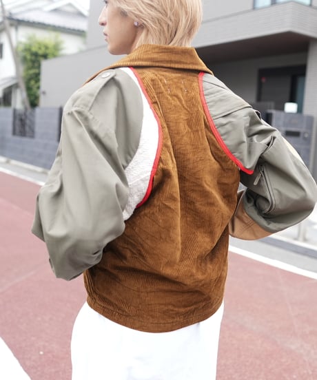 "余白のジャケット 第三装" Jacket with White Space,Rebuild by vintages