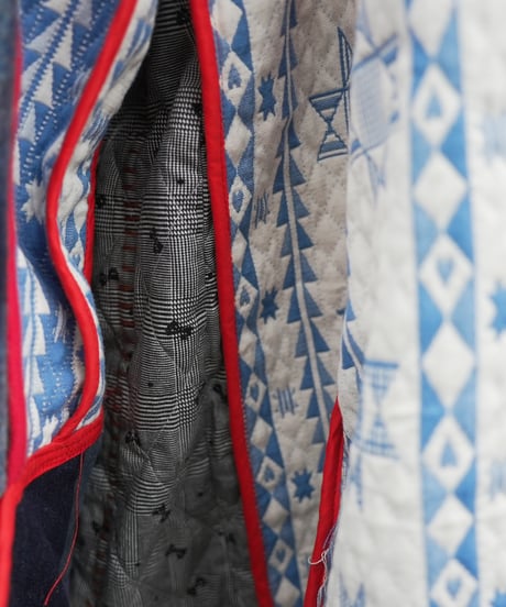"火とVOIDの上昇気流" Updraft of Fire and VOID Wool Coat, Rebuild by vintages