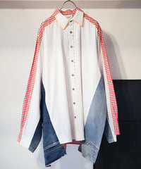 "両A面の恋のシャツ 第二装" Double A-Side Love Shirt,Rebuild by vintages