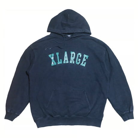 XLARGE(エクストララージ) パーカー プルオーバー ストリート フェード 古着