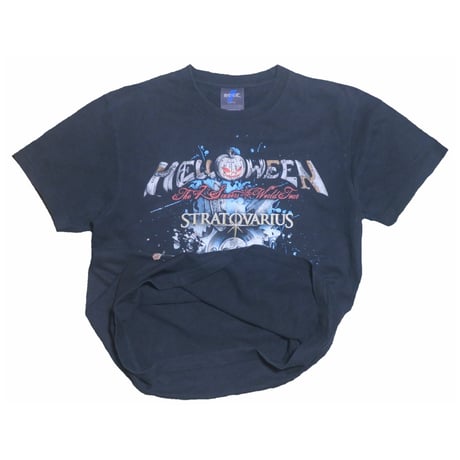 HELLOWEEN(ハロウィン) 2011 JAPAN TOUR Tシャツ バンドt ロックt ツアーt ヘヴィメタル 古着