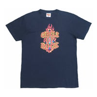B'z(ビーズ) LIVE-GYM 2005 CIRCLE OF ROCK Tシャツ バンドt ロックt 古着