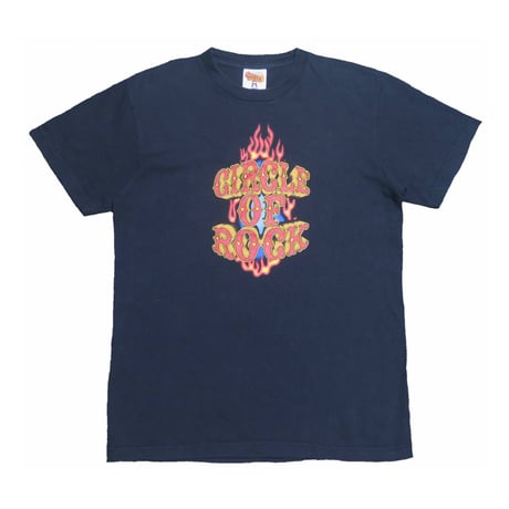 B'z(ビーズ) LIVE-GYM 2005 CIRCLE OF ROCK Tシャツ バンドt ロックt 古着