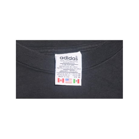 80s〜90s adidas(アディダス) Tシャツ トレフォイル USA製 古着