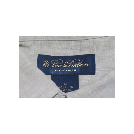 Brooks Brothers(ブルックスブラザーズ) リネンシャツ トラッド ボタンダウン 古着