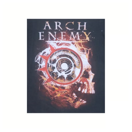 ARCH ENEMY(アーチエネミー) ASIA TOUR 2009 Tシャツ バンドT ツアーT ヘヴィメタル 古着