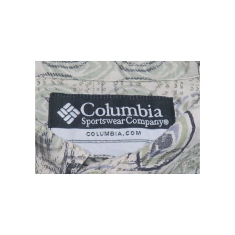 Columbia(コロンビア) パターンシャツ 総柄 アウトドア 古着