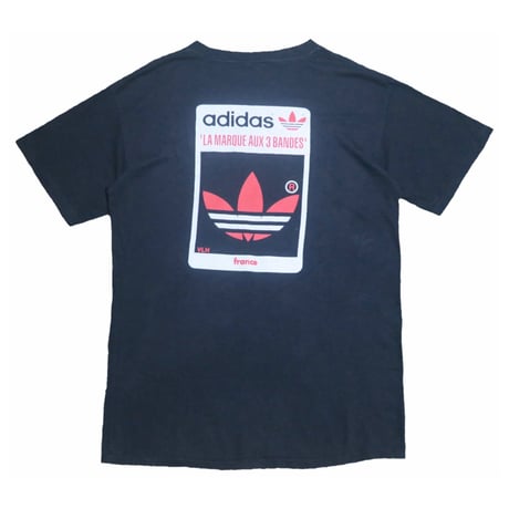 80s〜90s adidas(アディダス) Tシャツ トレフォイル USA製 古着