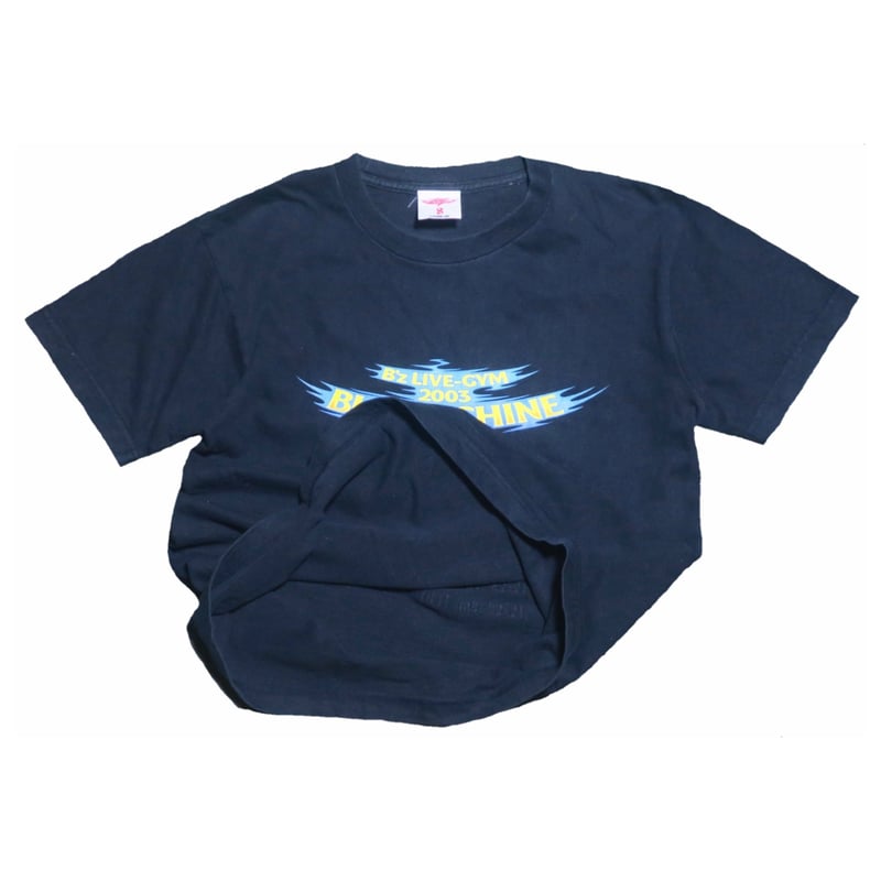 レア　90's B'z ビーズ　Film Risky Tシャツ 長袖　ライブ B'z(ビーズ) LIVE-GYM 2003 BIG MACHINE Tシャツ バンドt ロッ