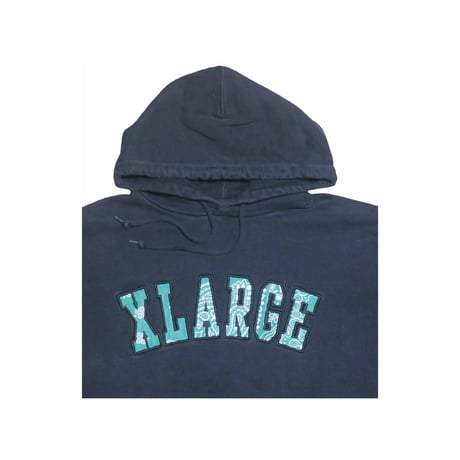 XLARGE(エクストララージ) パーカー プルオーバー ストリート フェード 古着