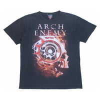 ARCH ENEMY(アーチエネミー) ASIA TOUR 2009 Tシャツ バンドT ツアーT ヘヴィメタル 古着