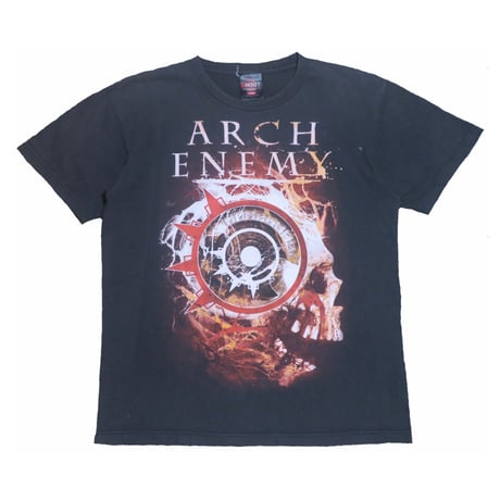 ARCH ENEMY(アーチエネミー) ASIA TOUR 2009 Tシャツ バンドT ツアーT ヘヴィメタル 古着