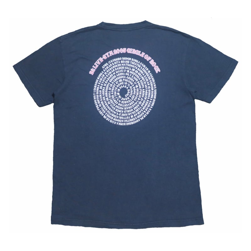 B'z(ビーズ) LIVE-GYM 2005 CIRCLE OF ROCK Tシャツ バンドt