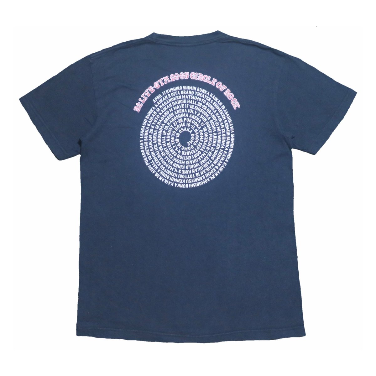 B'z(ビーズ) LIVE-GYM 2005 CIRCLE OF ROCK Tシャツ バンドt