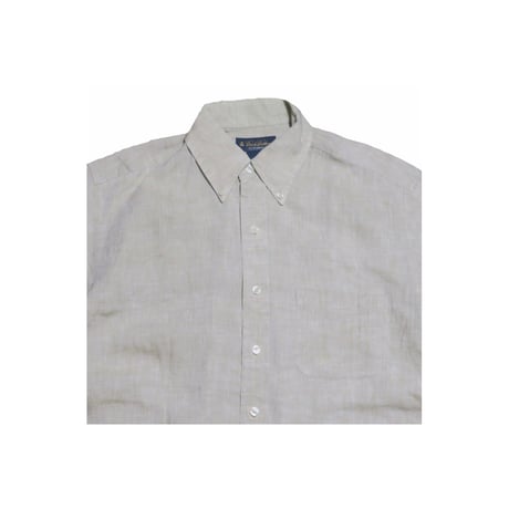 Brooks Brothers(ブルックスブラザーズ) リネンシャツ トラッド ボタンダウン 古着