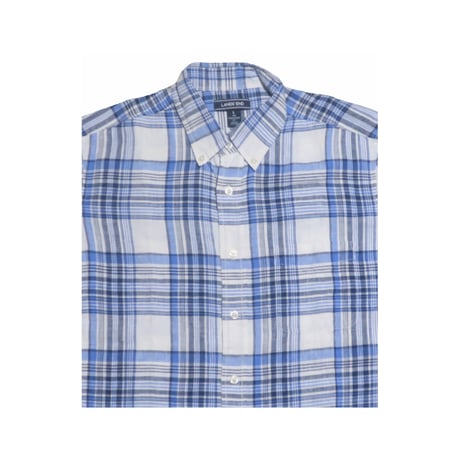 LANDS END(ランズエンド) チェック柄シャツ ボタンダウン チェックシャツ プレッピー 古着