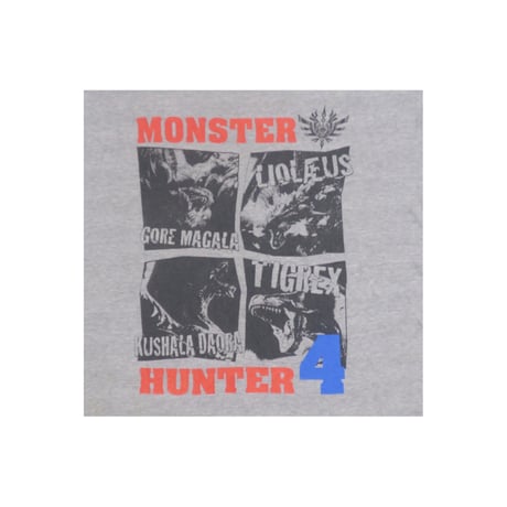 MONSTER HUNTER 4(モンスターハンター) Tシャツ モンハン  ゲーム CAPCOM 古着